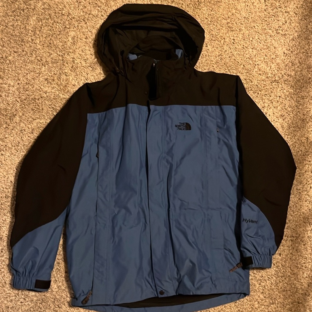 Mens North Face XXL HyVent Waterproof Jacket RN#61661 CA#30516 (v608546) 3 In 1
